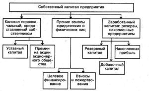 Собственные средства предприятия понятие структура и характеристики